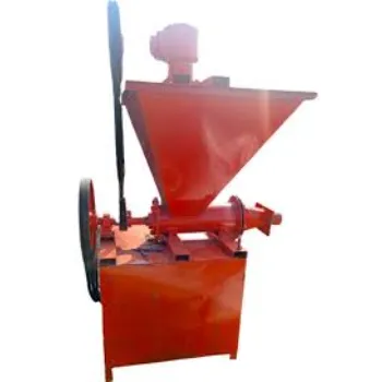 Mild Steel  Cow Dung Log Making Machine